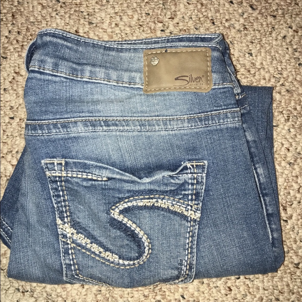 Silver Capris W29/L22